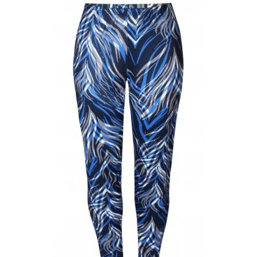 Underdele Zhenzi | Zhenzi Susa Leggings - Bla Printet Leggings 200117 Lapis Blue