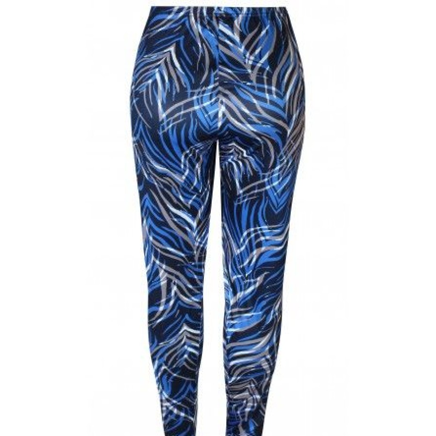 Underdele Zhenzi | Zhenzi Susa Leggings - Bla Printet Leggings 200117 Lapis Blue