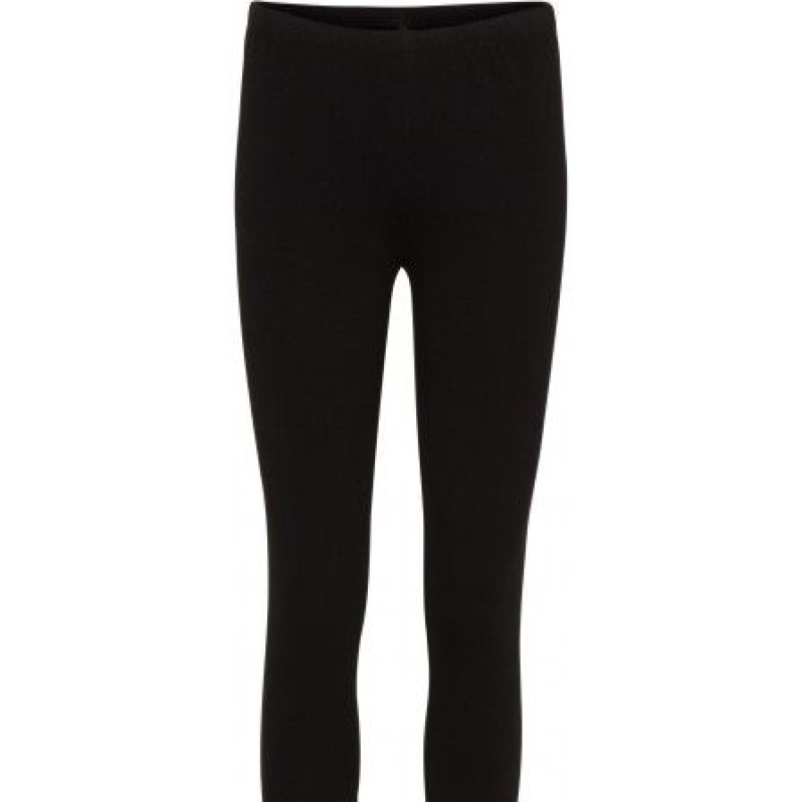 Underdele Decoy | Decoy Capri Viskose Stretch - Sort Leggings 86081 Black