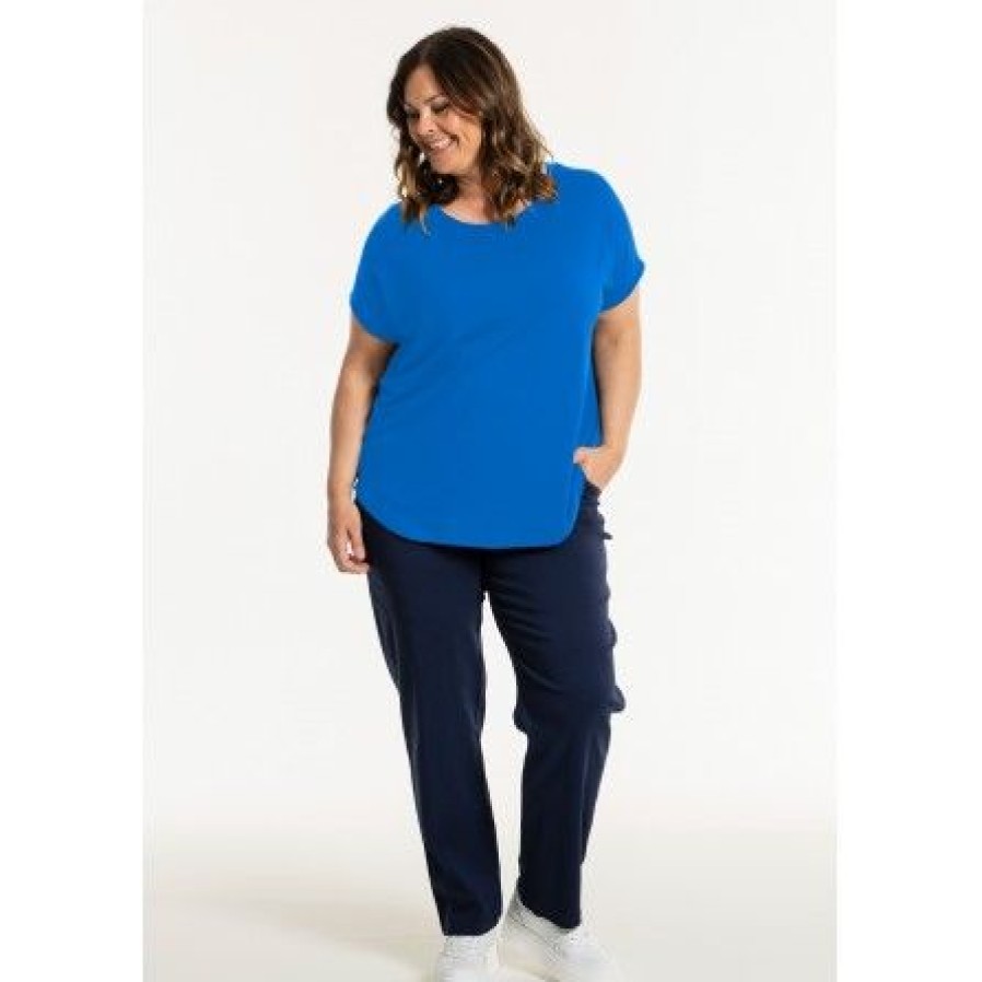 Overdele Gozzip | Gozzip Gitte T-Shirt - Bla T-Shirt 9905 Indigo