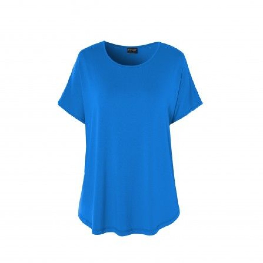 Overdele Gozzip | Gozzip Gitte T-Shirt - Bla T-Shirt 9905 Indigo