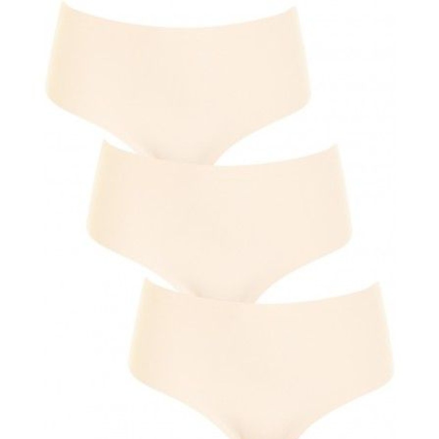 Lingeri/Nattoj Missya Bh & Trusser | Missya Seamless Tai 3 Pack - Nude Seamless Tai 13523 Nude