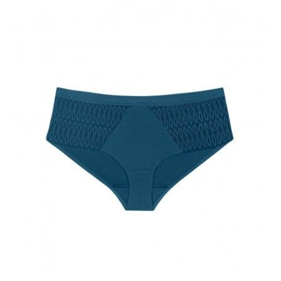 Lingeri/Nattoj Triumph Bh & Trusser | Triumph Aura Spotlight Maxi - Trusse 10207997 Smokey Blue