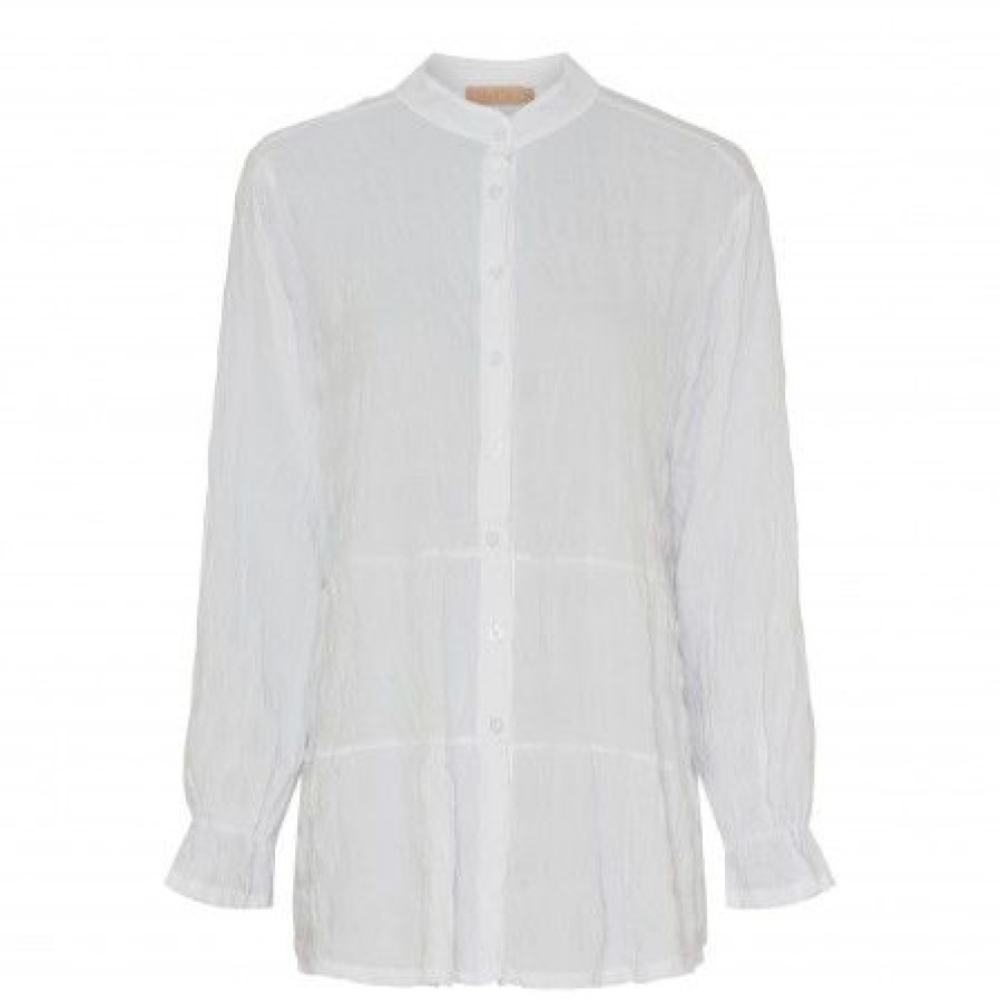 Overdele Marta du Chteau | Marta Mdcnamoi Shirt - Hvid Skjorte 3182 White