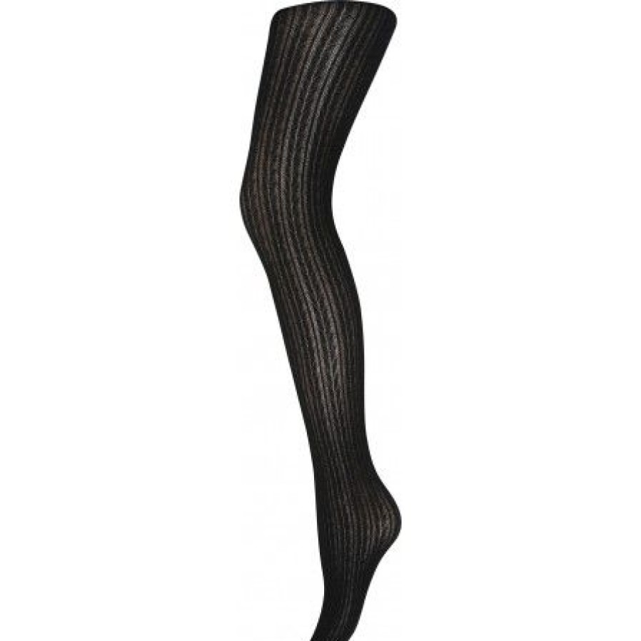 Accessories Decoy Strompebukser | Decoy Tights Bamboo 100Den - Sort Strompebuks 16915