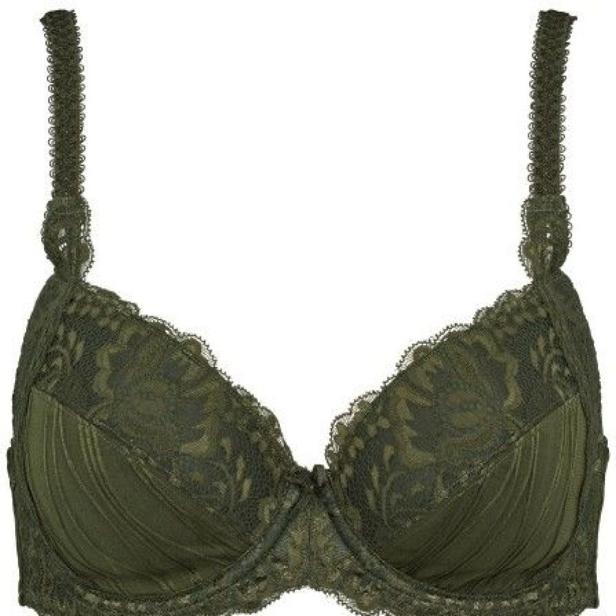 Lingeri/Nattoj Missya Bh & Trusser | Missya Dorrit Bra Fill - Gron Bh 12266 Pine Rosin