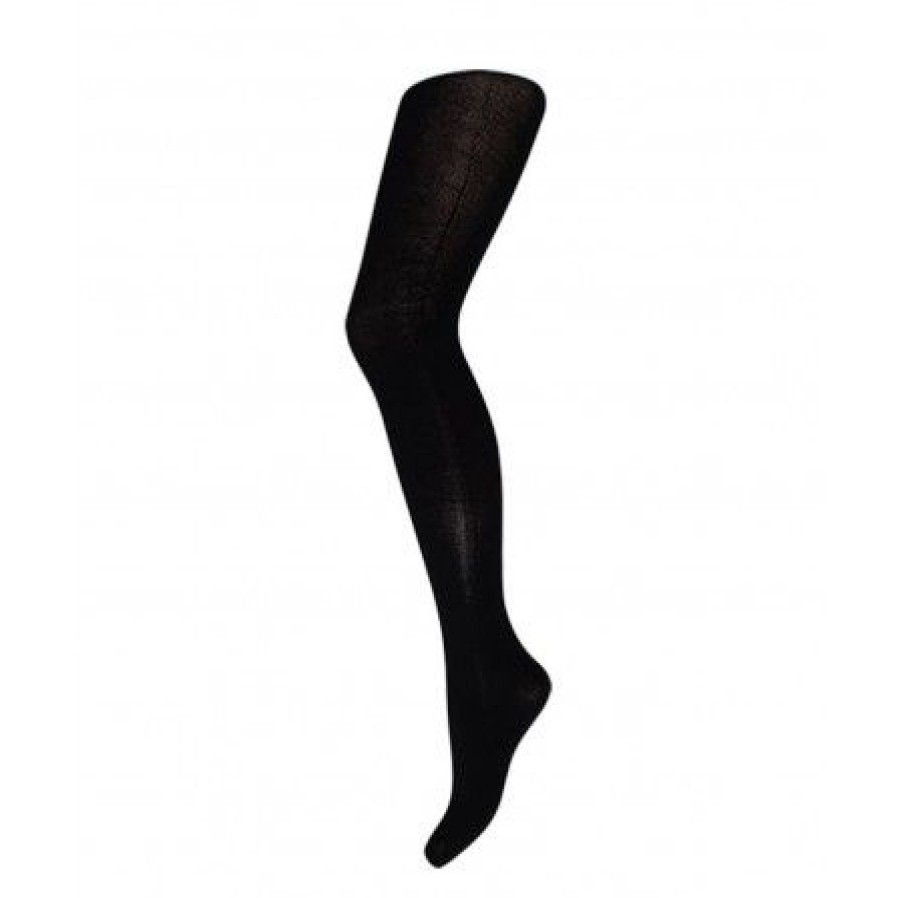 Accessories Decoy Strompebukser | Decoy Tights Bamboo 200Den - Sort Strompebuks I Bambus 16301 Black