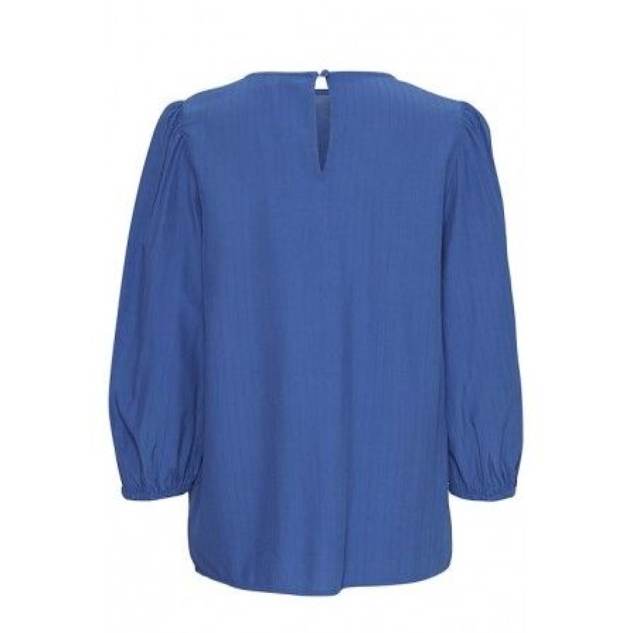 Overdele Fransa | Fransa Frzola Bl 3 - Bla Bluse 20614088 Beaucoup Blue