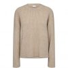 Overdele Co'couture | Co Couture Rowcc Box O Main Knit - Beige Rib Strik 32103 Off White