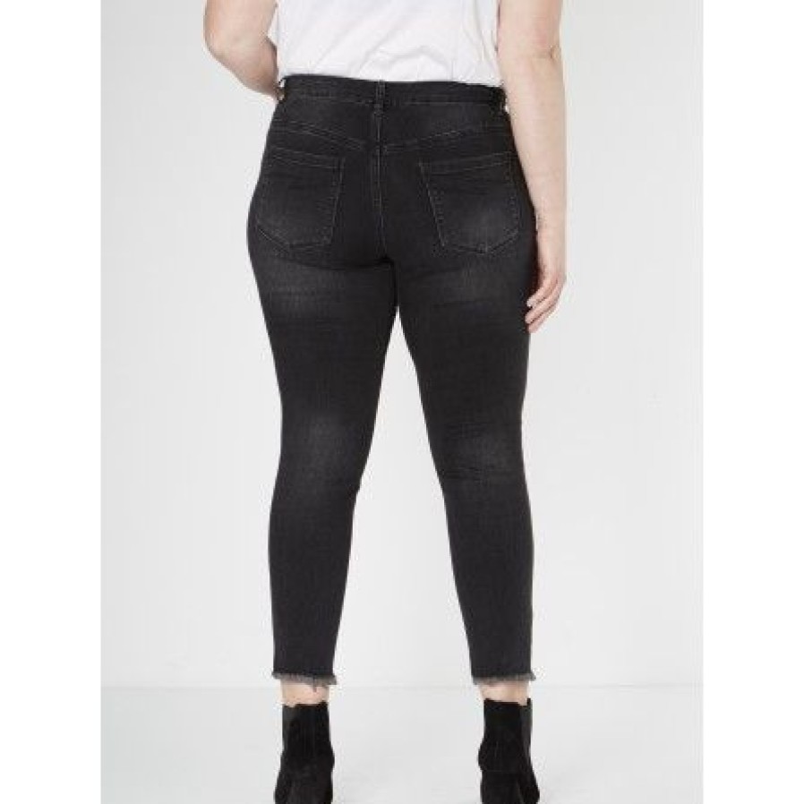 Plus Size Zoey | Zoey Fia Jeans - 203-0911 Black Wash