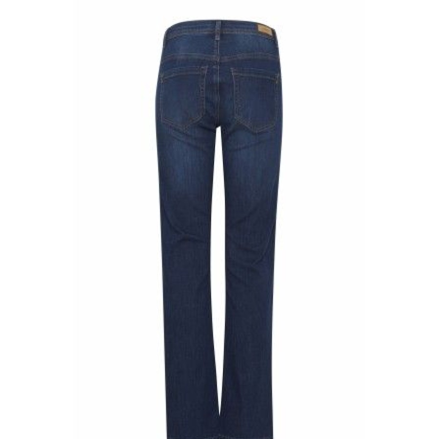 Underdele Fransa | Fransa Frlissi Tessa Je 3 - Morkebla Jeans 20612932 Indigo Blue 32