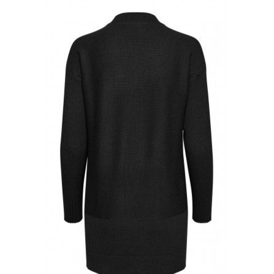 Overdele Fransa | Fransa Frbesmock 1 Cardigan - Sort Cardigan 20609588 Black