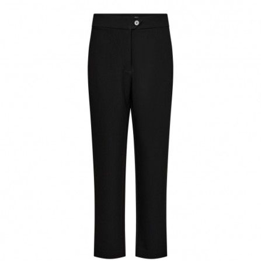 Underdele Co'couture | Co Couture Volacc Cigarette Pant - Sort Buks 31152 Black