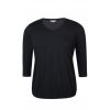 Overdele Zhenzi | Zhenzi Alani T-Shirt - Sort T-Shirt Med Sten 200013 Black