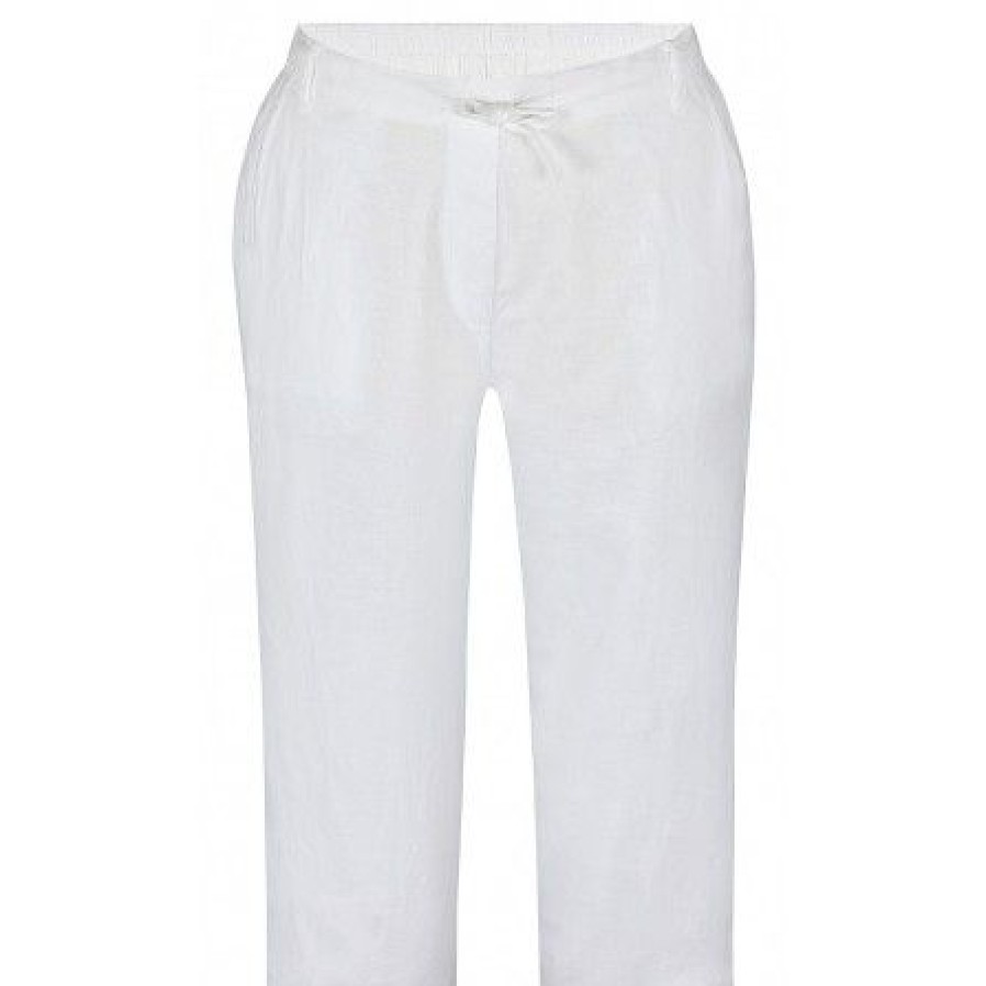 Plus Size Zhenzi | Zhenzi Jive Pants - Hvid Buks 2703700 White