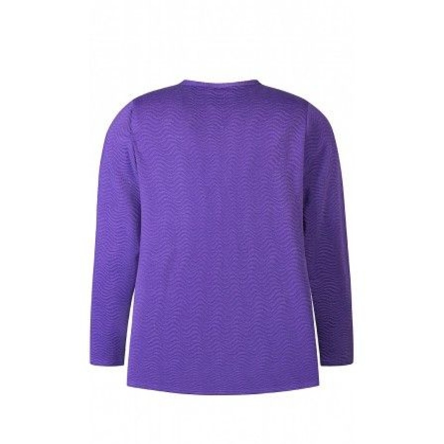 Overdele Zhenzi | Zhenzi Reimer Cardigan - Lilla Kort Cardigan 2808638 Royal Purple