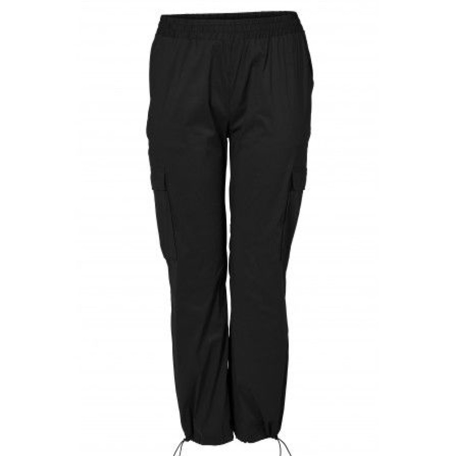 Plus Size Zoey | Zoey Ashlyn Pants - Sorte Cargopants 231-1410 Black