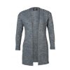 Overdele Zoey | Zoey Ayla Knit Cardigan - Gra Cardigan Med Perler 232-2366 Grey Melange