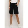 Underdele Kaffe | Kaffe Kalea City Shorts - Sorte Shorts 10505457 Black Deep