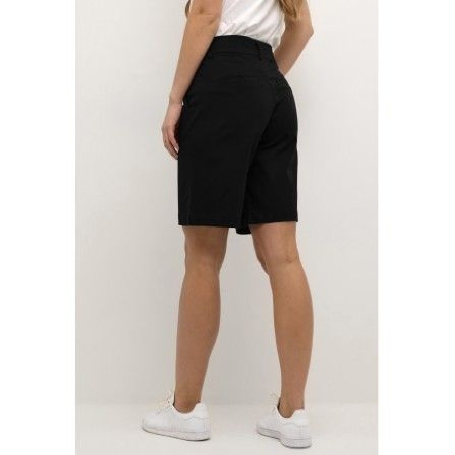 Underdele Kaffe | Kaffe Kalea City Shorts - Sorte Shorts 10505457 Black Deep