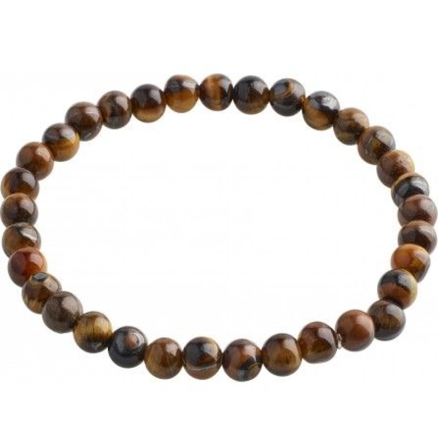 Accessories Pilgrim Armband | Pilgrim Powerstone Tiger Eye Armband 292340502