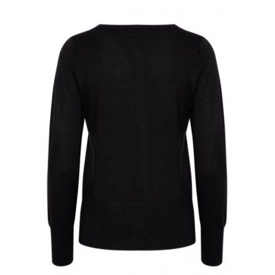 Overdele Fransa | Fransa Zubasic 60 Cardigan 20604187 - Black