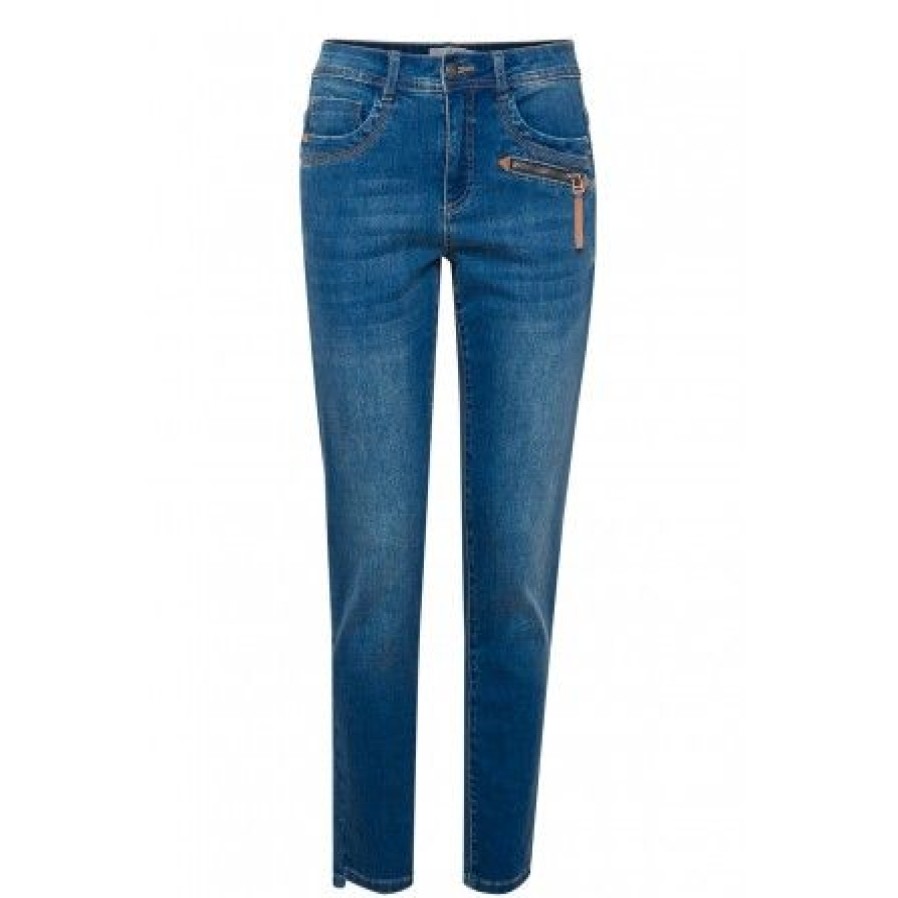 Underdele Fransa | Fransa Frlissi Tessa Jeans - Bla Jeans 20611308 Sea Blue Denim