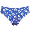 Lingeri/Nattoj Missya Badetoj | Missya Lucca Tai - Bla Printet Bikini Trusse 14448 Clear Blue