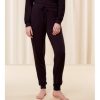 Lingeri/Nattoj Triumph Loungewear | Triumph Cozy Comfort Cozy Trouser - Aubergine Bukser 10216531 Midnight Purple