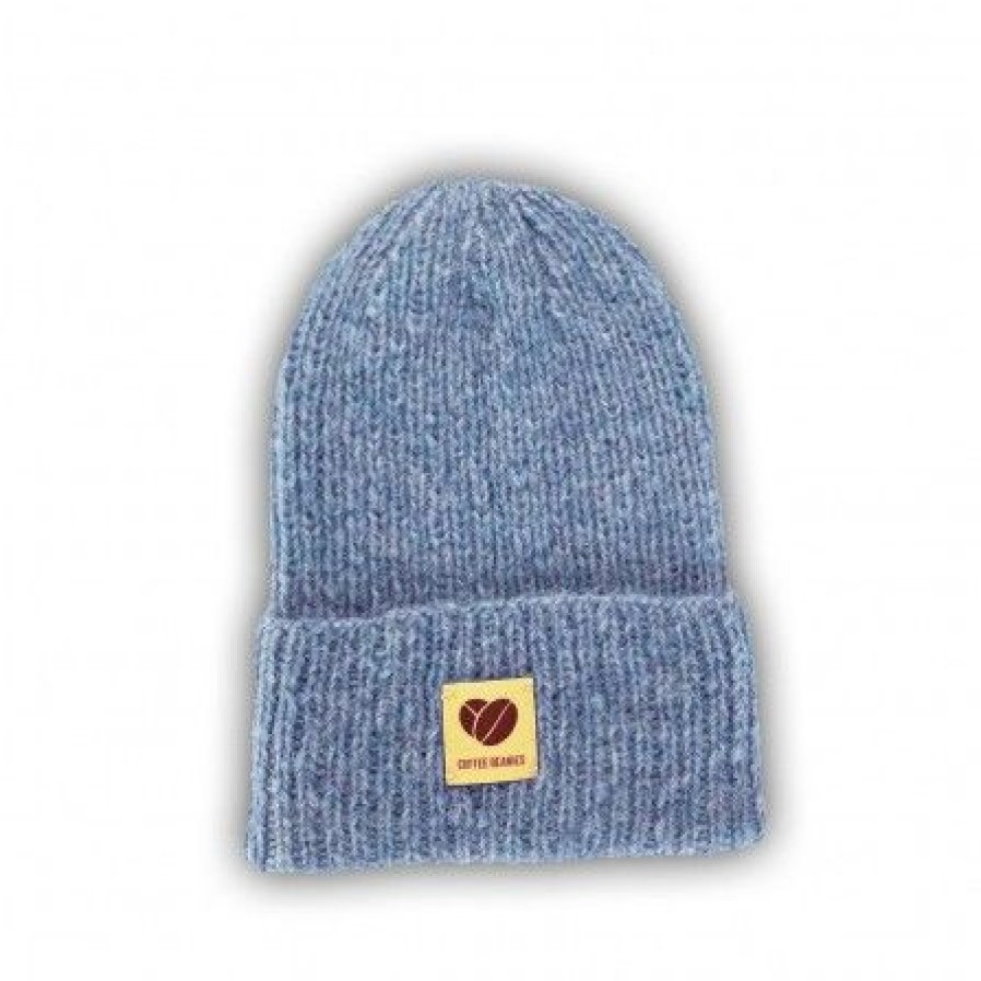 Accessories Coffee Beanies Huer | Coffee Beanies Sky Beanie - Bla Strik Hue 10 Pei Blue