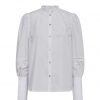 Overdele Co'couture | Co Couture Bonniecc Lace Sleeve Shirt - Hvid Skjorte 35327 White