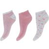 Accessories Decoy Sneakers Stromper | Decoy Sneaker Sock Bamboo 3-Pk - 20235 Gra/Rosa Farver