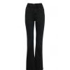 Underdele Pulz | Pzbecca Uhw Jeans Full Length - Bootcut 50207285 Black Denim