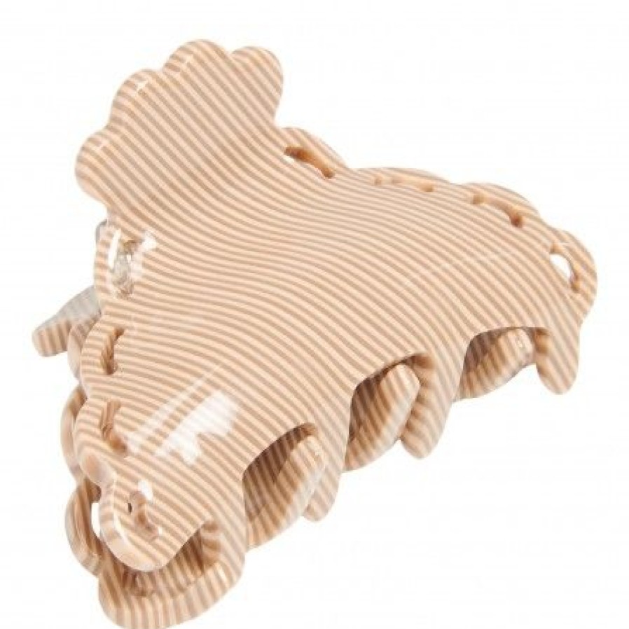 Accessories Pico Harklemmer | Pico Small Elly Claw - Beige Harklemme Cl29 Bone Stripe