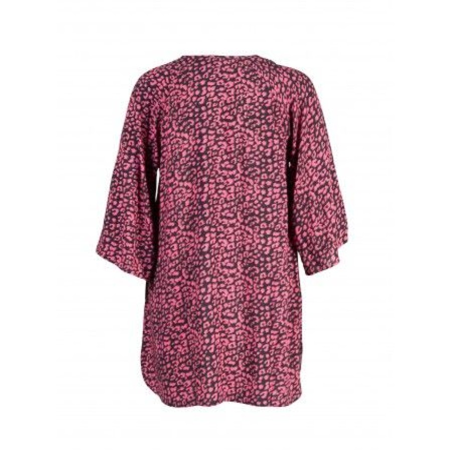 Kjoler Zoey | Zoey Kailee Tunic - Pink Leopard Tunika 232-5926 Black Mix Free