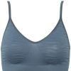 Lingeri/Nattoj Missya Seamless | Missya Bra Top Tiger - Dark Grey Top Med Smalle Stropper 14851