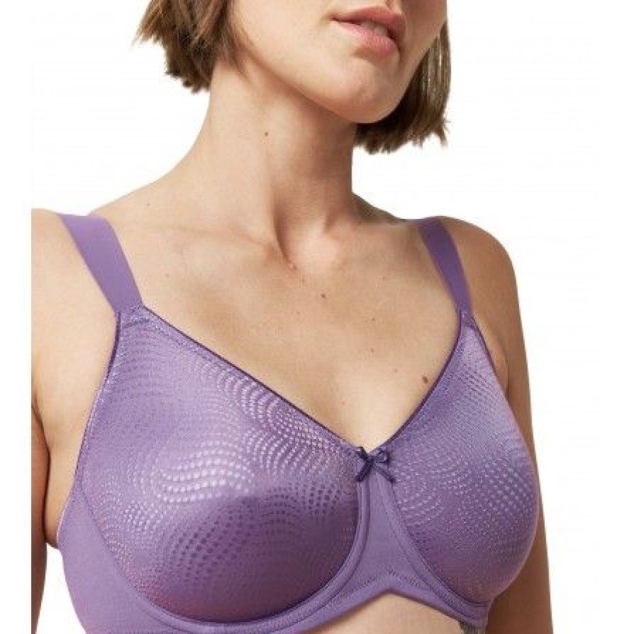 Lingeri/Nattoj Triumph Bh & Trusser | Triumph Essential Minimizer W X - Lilla Bh 10166830 Purple Rain