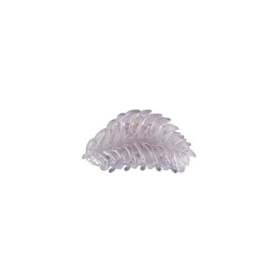 Accessories Black Colour Harklemmer | Black Colour Bcleaf Transparent Hair Claw - Gra Harklemme 5752