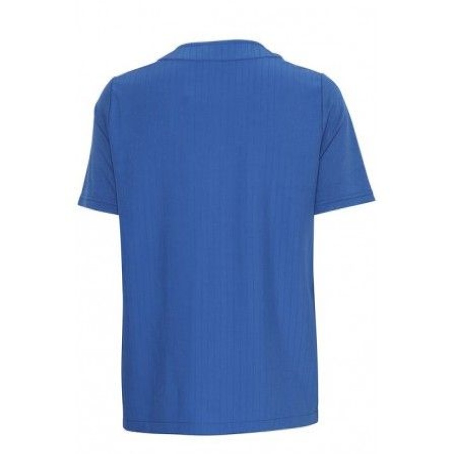 Overdele Fransa | Fransa Frzola Bl 1 - Bla T-Shirt 20614086 Beaucoup Blue