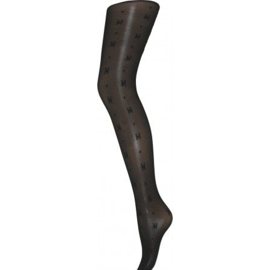 Accessories HYPEtheDETAIL Strompebukser | Hypethedetail Tights Med H&Diam - Sort Strompebuks 16125