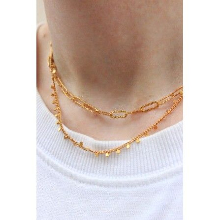 Accessories Pico Halskaeder | Pico Emerson Necklace - Halskaede O02003 Fg, Goldplated