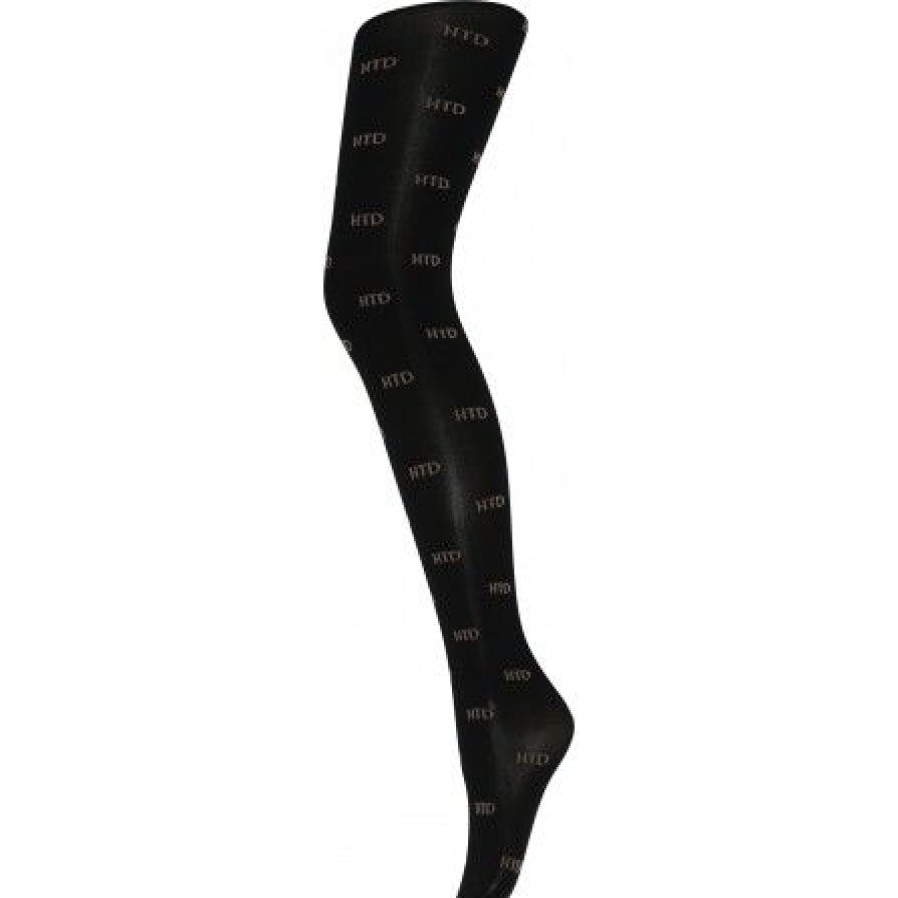 Accessories HYPEtheDETAIL Strompebukser | Hypethedetail Logo Tights - Hdt Logo Strompebukser 16663 Black