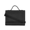 Accessories TimogSimonsen Skindtasker | Tim&Simonsen Gerda Bag - Sort Skindtaske Med Hank 1928 Black/Silver