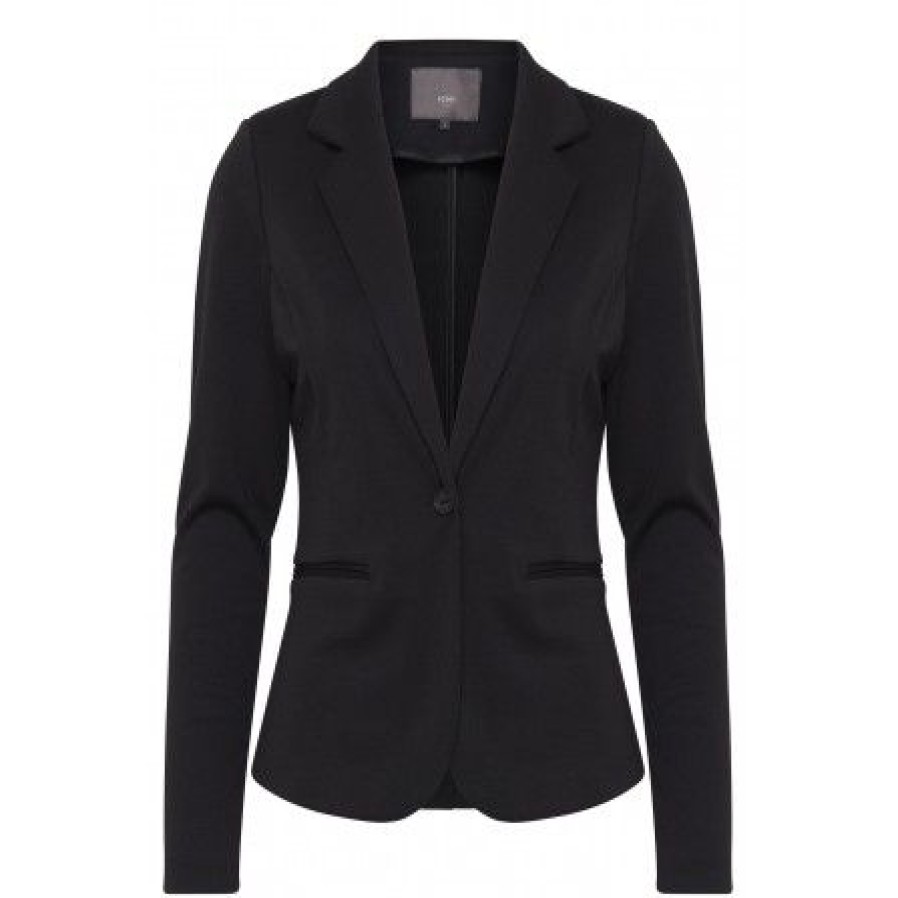 Overtoj Ichi | Ichi Ihkate Bl - Sort Blazer 20101801 Black