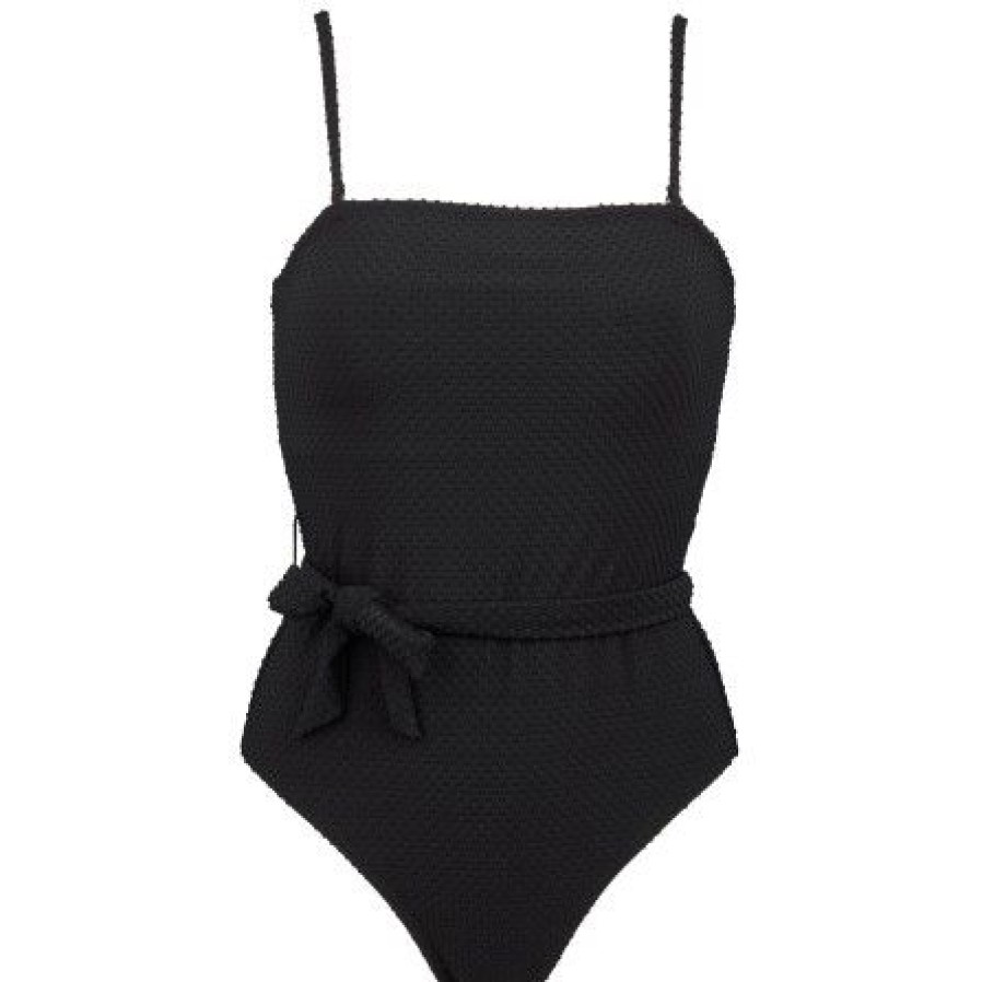 Lingeri/Nattoj Missya Badetoj | Missya Manila Swimsuit - Sort Badedragt 12423 Black