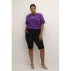 Underdele Kaffe Curve | Kaffe Curve Kcjia Bermuda Pant - Sorte Shorts 10581036 Black Deep