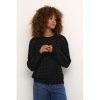 Overdele Kaffe | Kaffe Kaelena Knit Pullover - Sort Strik 10508195 Black