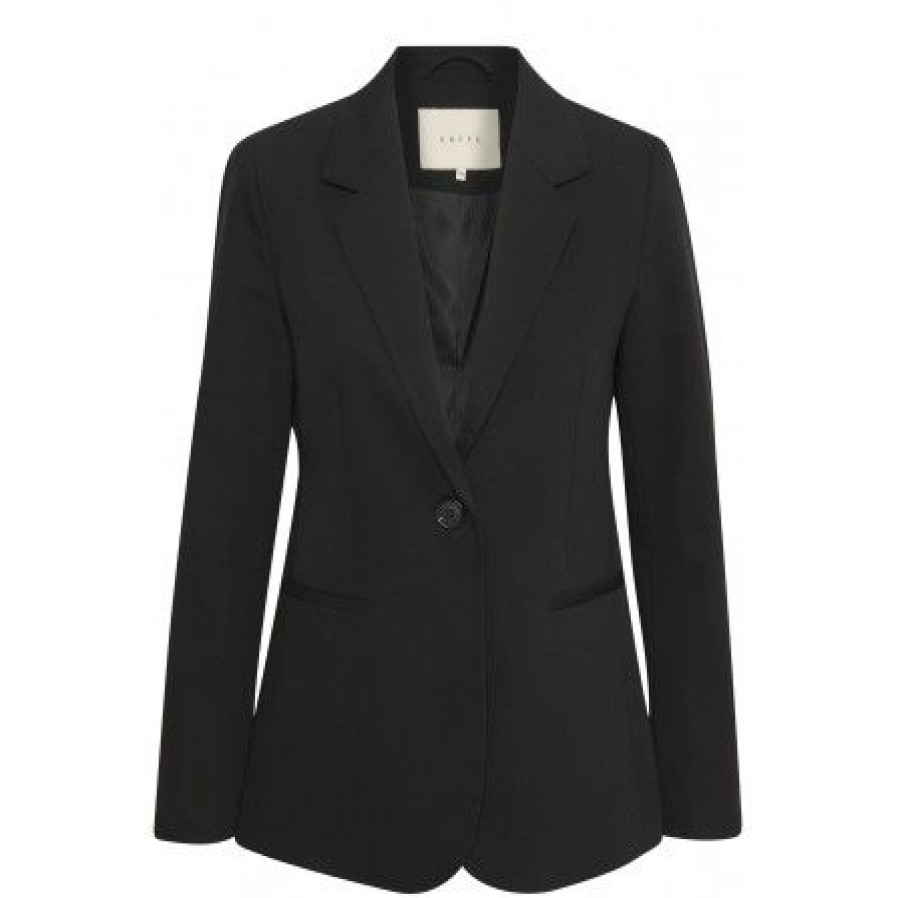 Overtoj Kaffe | Kaffe Kasakura Blazer 10506684 Black Deep