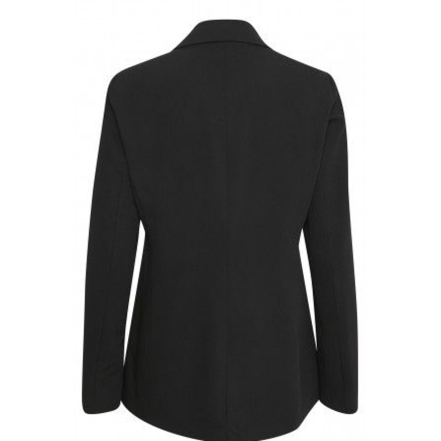 Overtoj Kaffe | Kaffe Kasakura Blazer 10506684 Black Deep