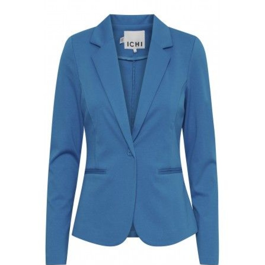 Overtoj Ichi | Ichi Ihkate Bl - Bla Blazer 20101801 Indigo Bunting